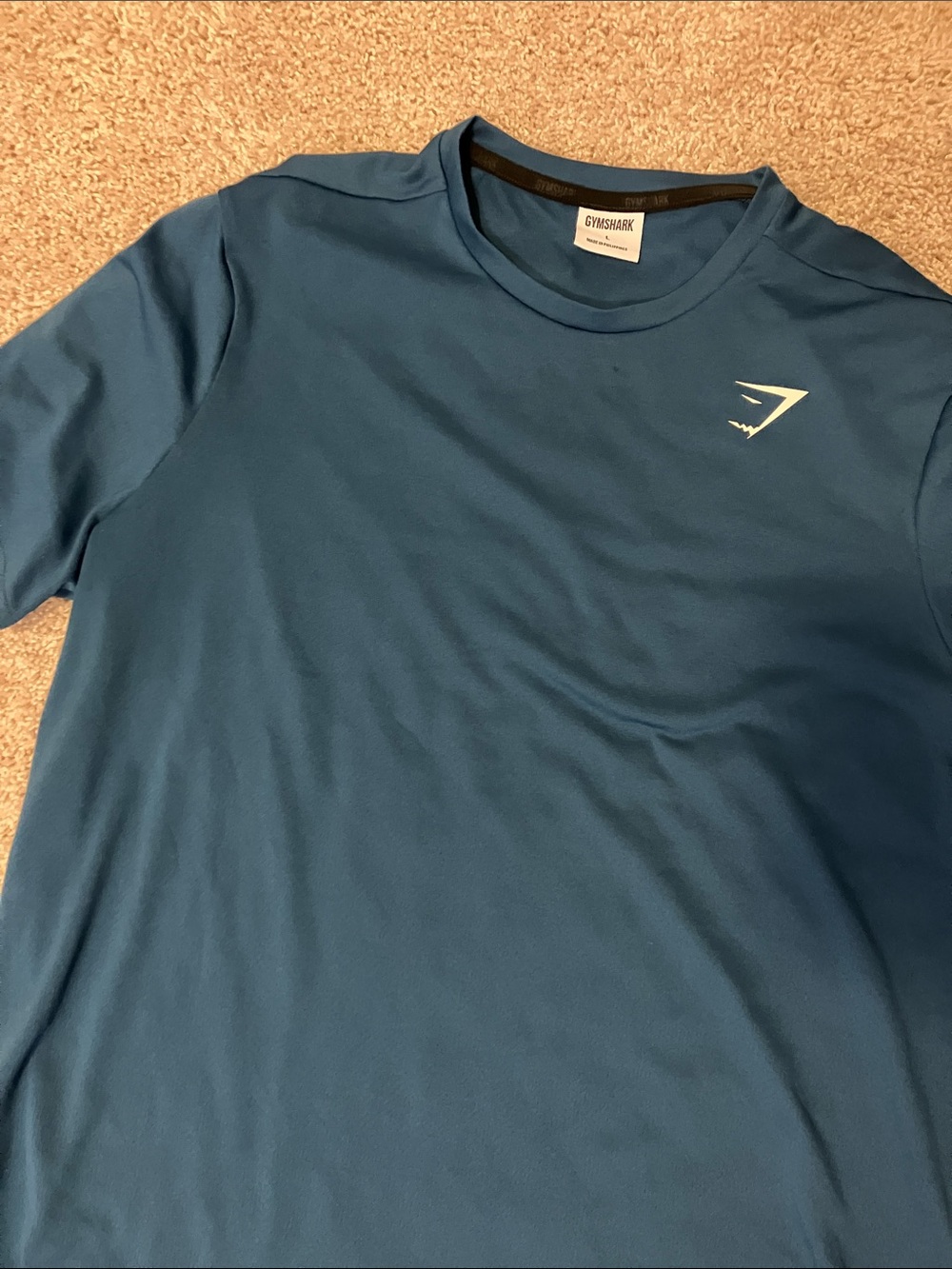 Gymshark Men’s Teal Blue Short Sleeve Training Tee